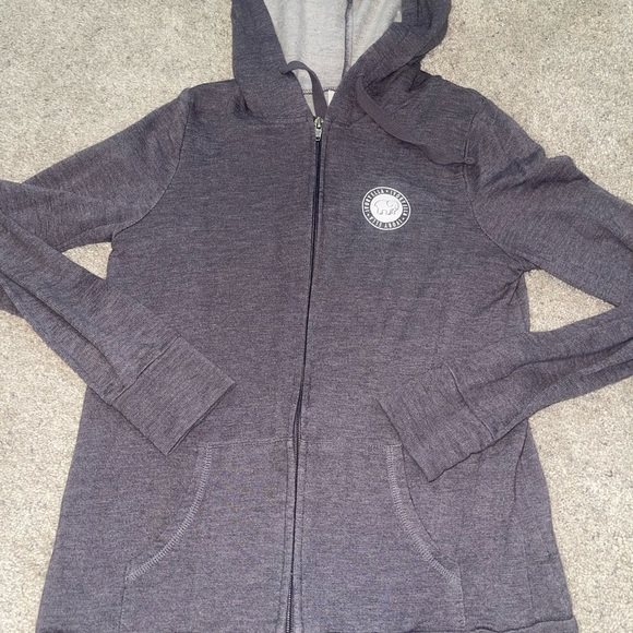 Ivory Ella Zip Up Hoodie Jacket Lavender Purple Size Small - Picture 3 of 7